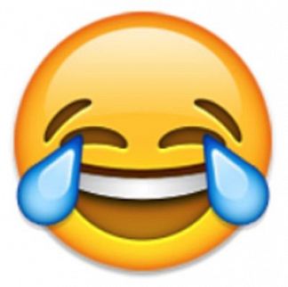 laughing with tears emoji