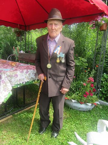 Ioan Seitan veteran Intorsura Buzaului 101 ani iunie 2016 - 2