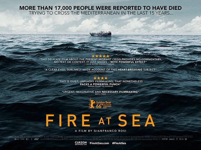 fire at sea poster